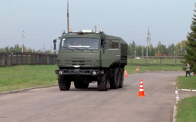 Грузовой беспилотник камаз