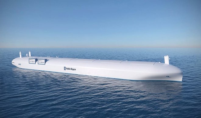 Судно-беспилотник Rolls-Royce Судно-беспилотник Rolls-Royce