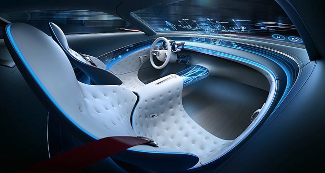Салон Vision Mercedes-Maybach 6 Салон Vision Mercedes-Maybach 6