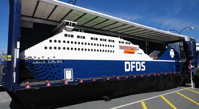 Лего-корабль Jubilee Seaways Лего-корабль Jubilee Seaways