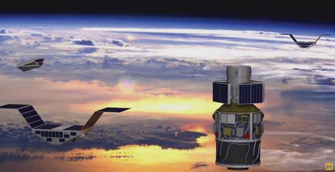 Спутник CYGNSS Спутник CYGNSS