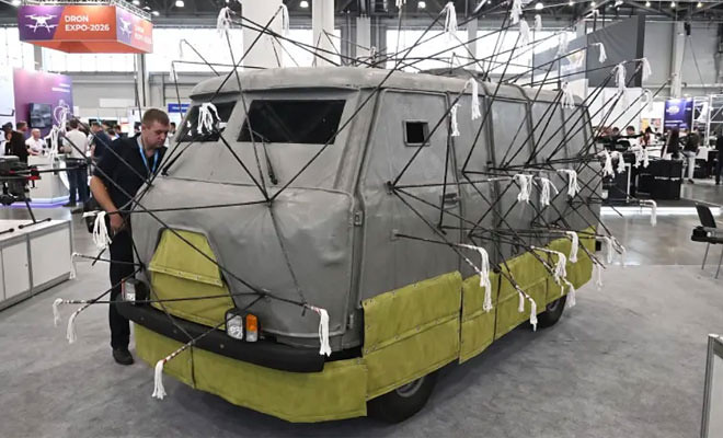 УАЗ «Буханку» оснастили композитной броней