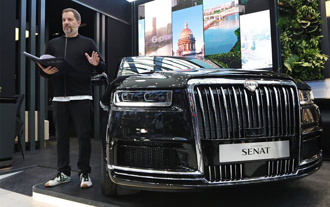 Испытания обновленного Aurus Senat идут по плану Испытания обновленного Aurus Senat идут по плану