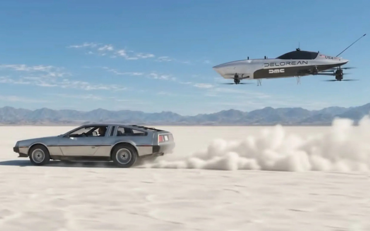DeLorean Airspeeder